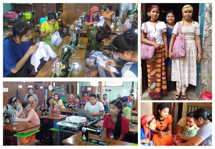 応援する「女性のための裁縫教室」を 自宅からオンライン・ツアーで学ぶ		 			