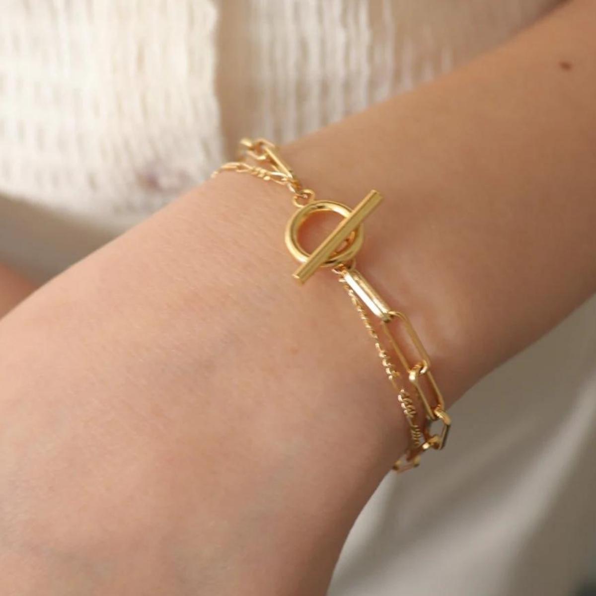[Cherieオリジナルブレスレット]oli chain bracelet(corda)